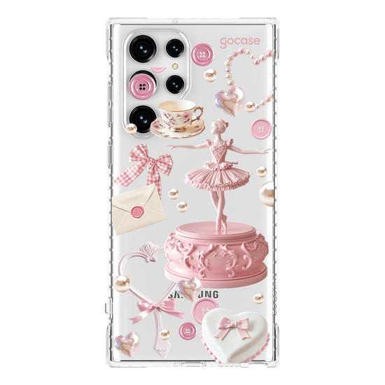 Capinha para celular  Coquette Ballet Collage