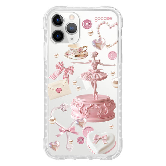 Capinha para celular  Coquette Ballet Collage