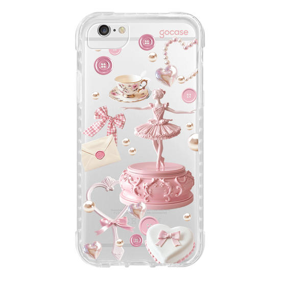 Capinha para celular  Coquette Ballet Collage