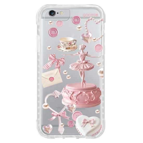 Capinha para celular  Coquette Ballet Collage