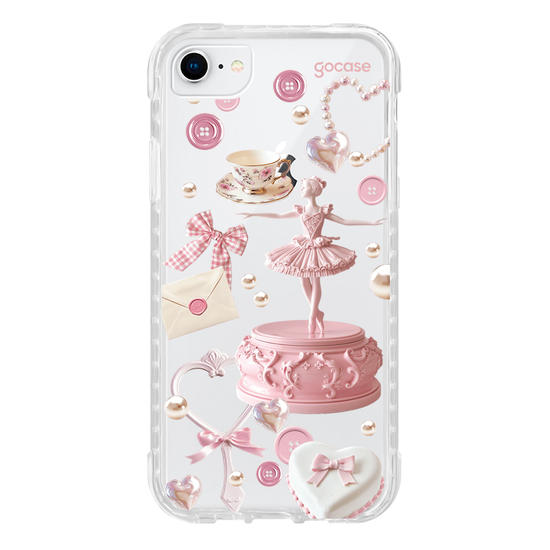 Capinha para celular  Coquette Ballet Collage
