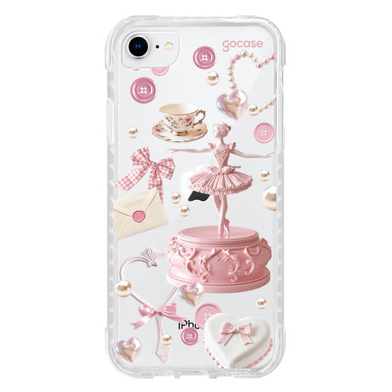 Capinha para celular  Coquette Ballet Collage