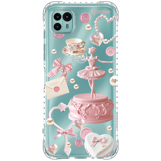 Capinha para celular  Coquette Ballet Collage