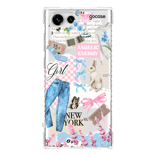 Capinha para celular  Coquette Collage