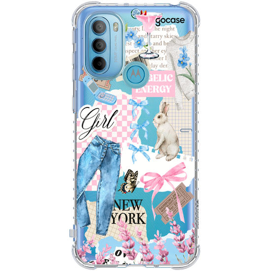 Capinha para celular  Coquette Collage