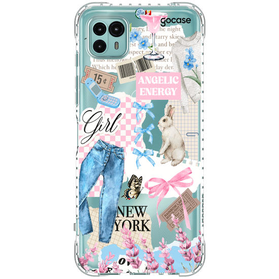 Capinha para celular  Coquette Collage