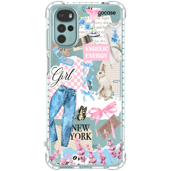 Capinha para celular  Coquette Collage