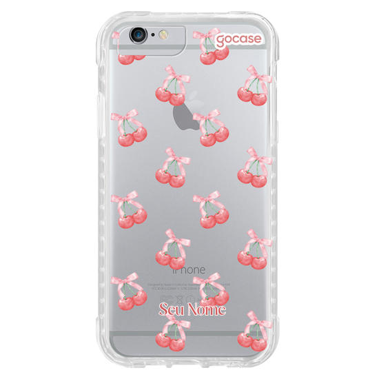 Capinha para celular  Coquette Cherries