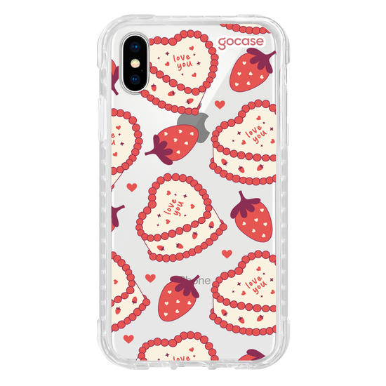 Capinha para celular  Strawberry Cake
