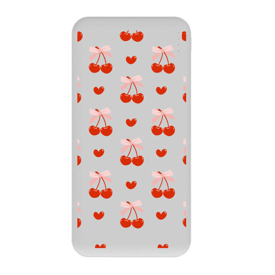Carregador Portátil Fast Charge -  Cherries and Charm