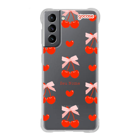 Capinha para celular  Cherries and Charm Capinha para celular  Cherries and Charm