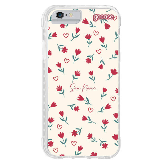 Capinha para celular  Romantic Pink Garden