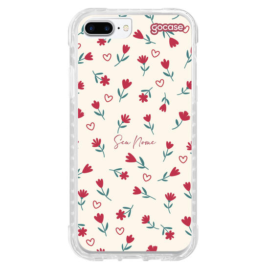 Capinha para celular  Romantic Pink Garden