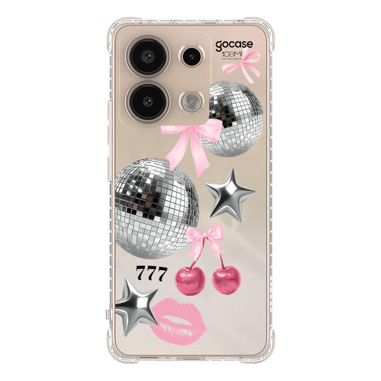 Capinha para celular  Coquette Disco