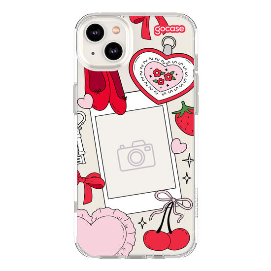 Capinha para celular  Coquette Polaroid Frame 