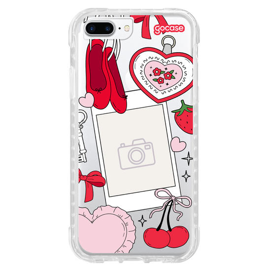 Capinha para celular  Coquette Polaroid Frame 