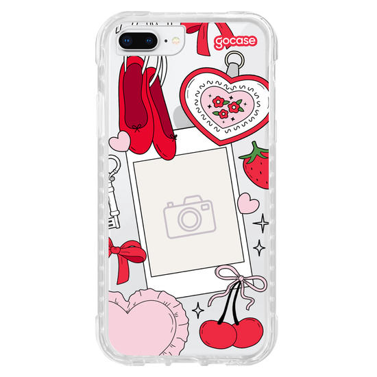 Capinha para celular  Coquette Polaroid Frame 