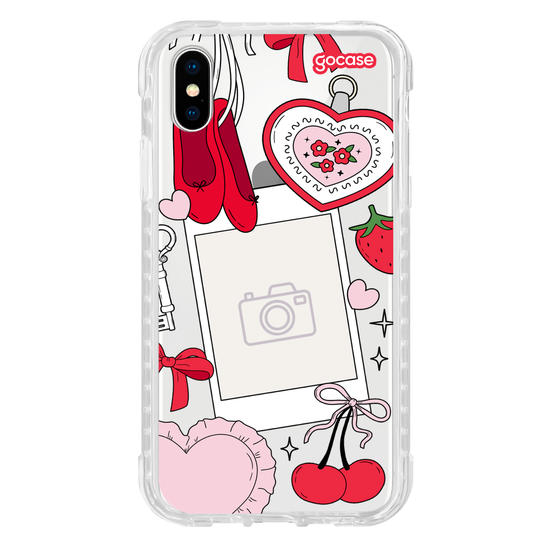 Capinha para celular  Coquette Polaroid Frame 