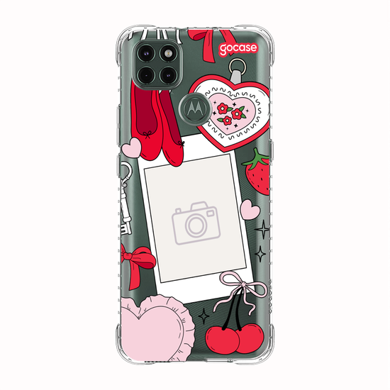 Capinha para celular  Coquette Polaroid Frame 