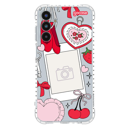 Capinha para celular  Coquette Polaroid Frame 