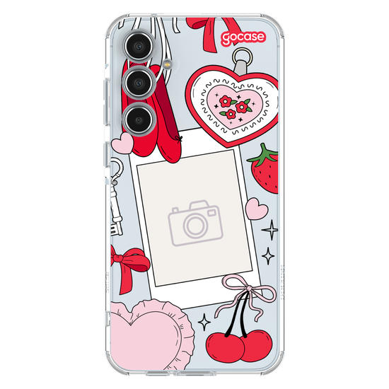Capinha para celular  Coquette Polaroid Frame 