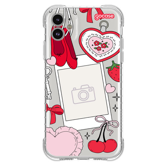 Capinha para celular  Coquette Polaroid Frame 