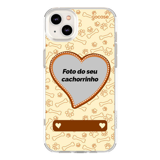Capinha para celular  Coração Cachorro