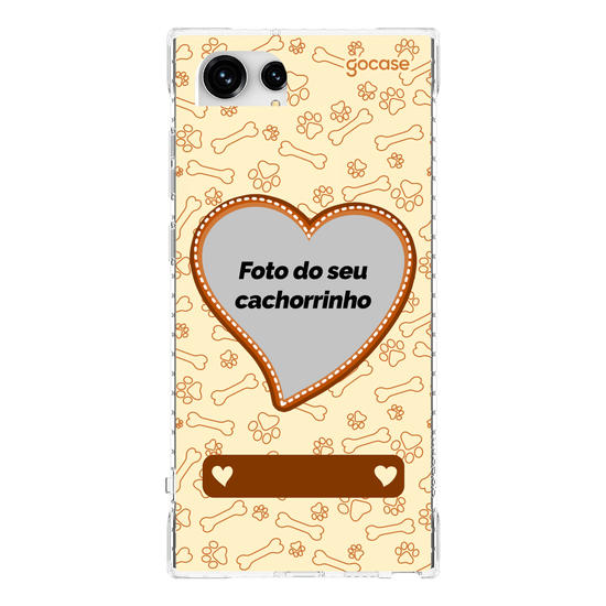 Capinha para celular  Coração Cachorro