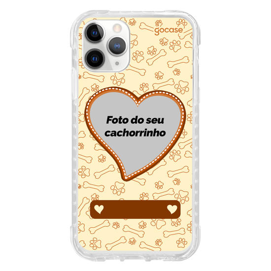 Capinha para celular  Coração Cachorro