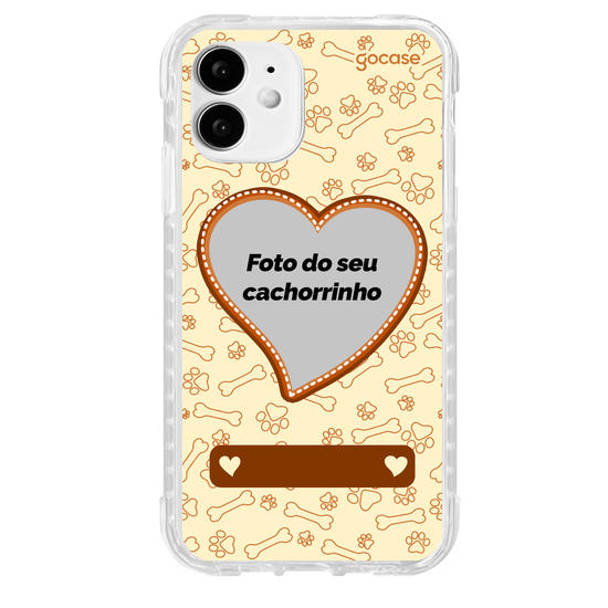 Capinha para celular  Coração Cachorro