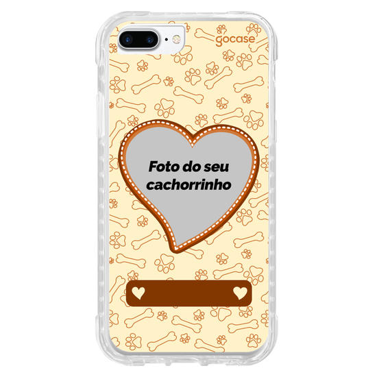Capinha para celular  Coração Cachorro