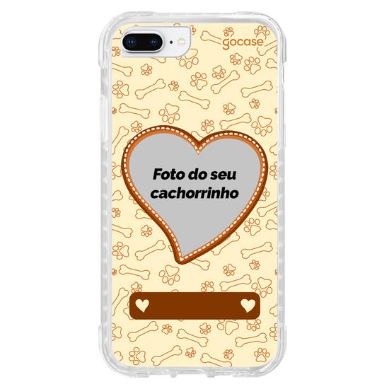 Capinha para celular  Coração Cachorro