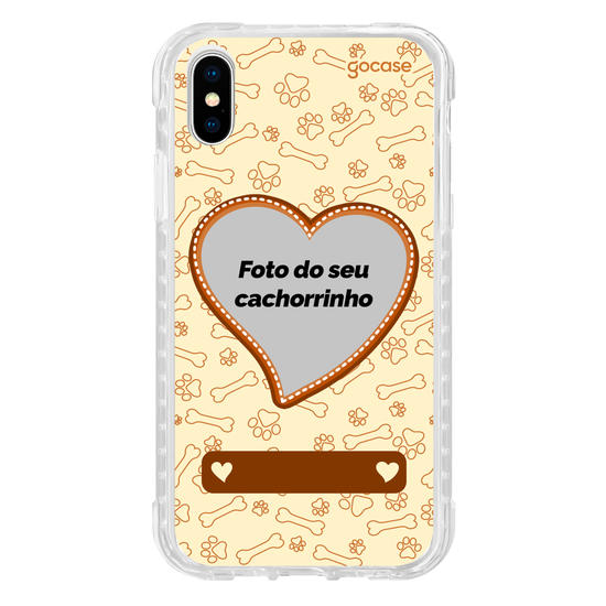 Capinha para celular  Coração Cachorro