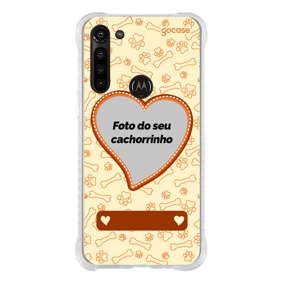 Capinha para celular  Coração Cachorro