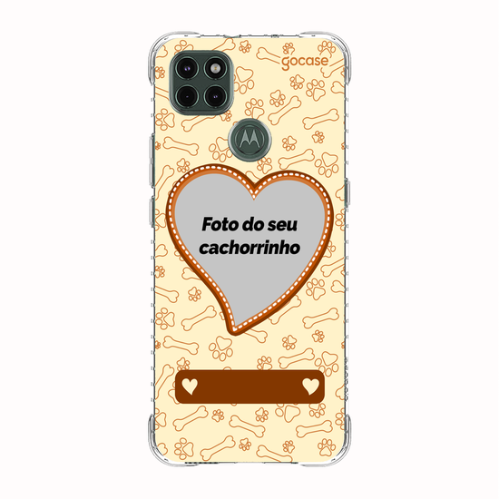Capinha para celular  Coração Cachorro