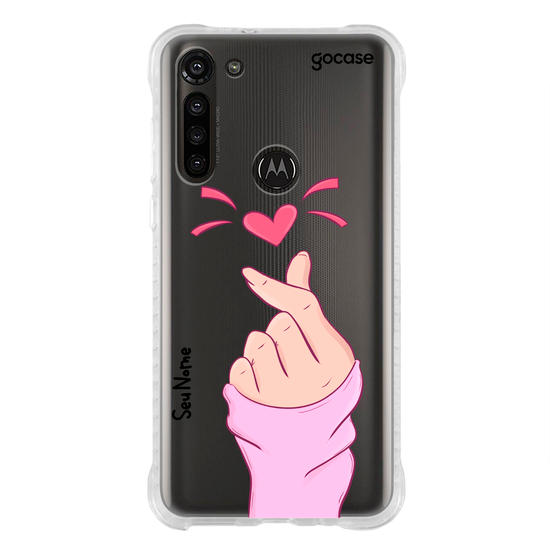 Capinha para celular Coração com uma mão Capinha para celular Coração com uma mão