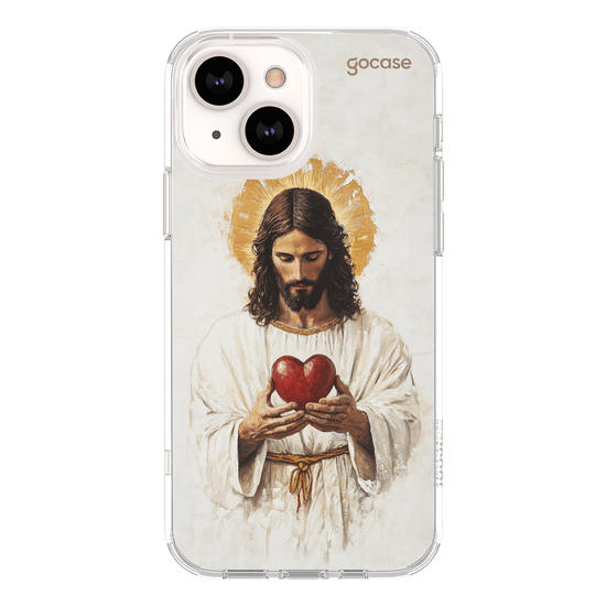 Capinha para celular Coração de Jesus
