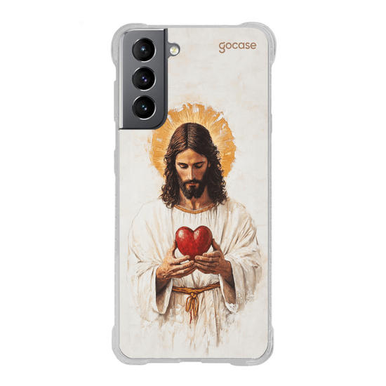 Capinha para celular  Coração de Jesus