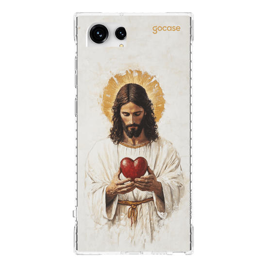 Capinha para celular  Coração de Jesus