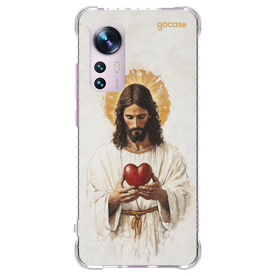 Capinha para celular  Coração de Jesus