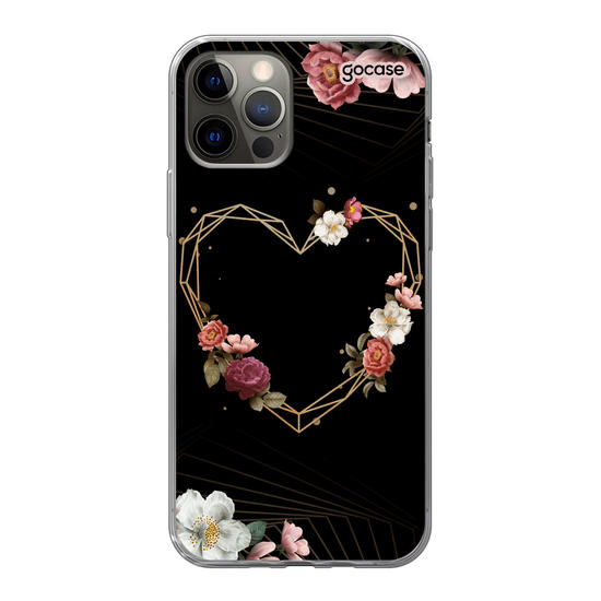 Cover Geometric Floral Heart