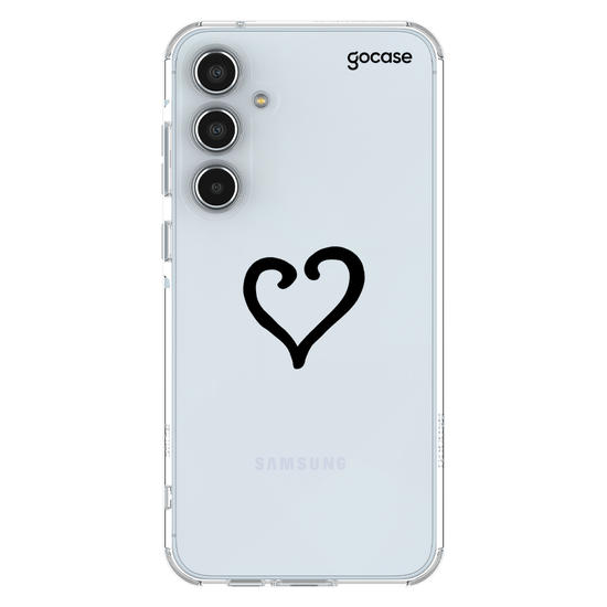 Capinha para celular  Coração Lily