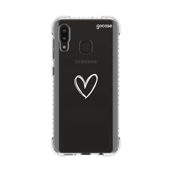 Capinha para celular Coração Line Art