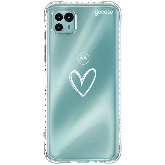 Capinha para celular Coração Line Art