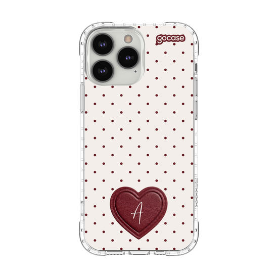 Capinha para celular  Coração Poá