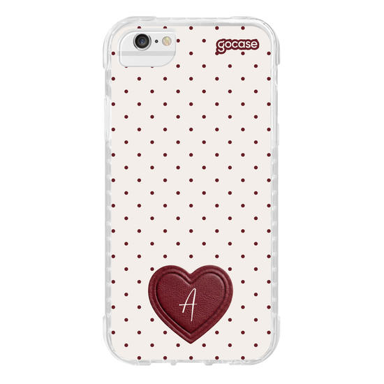 Capinha para celular  Coração Poá