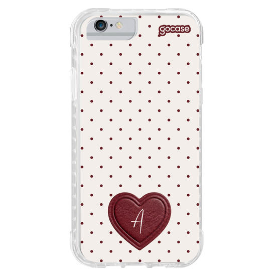 Capinha para celular  Coração Poá