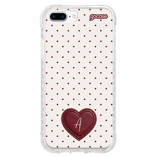 Capinha para celular  Coração Poá