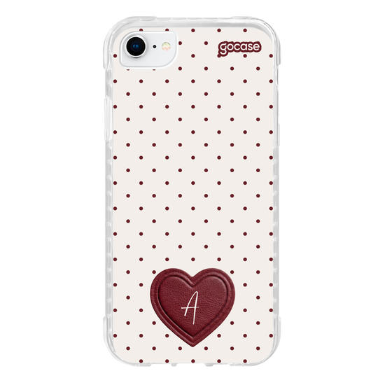 Capinha para celular  Coração Poá