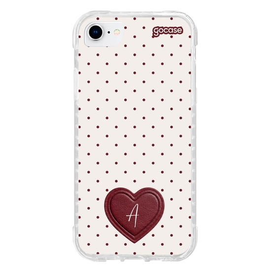 Capinha para celular  Coração Poá